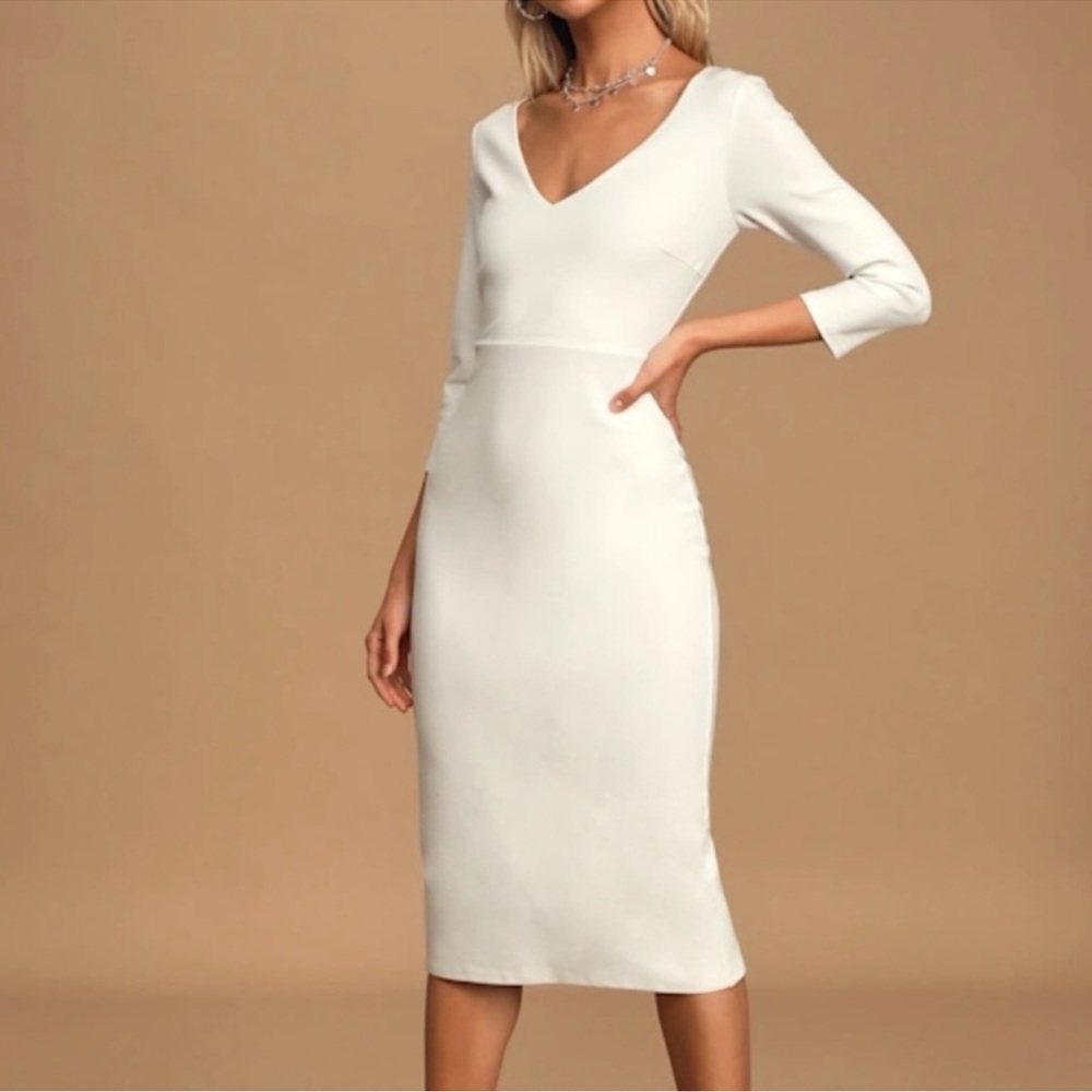 Lulus Ivory dress